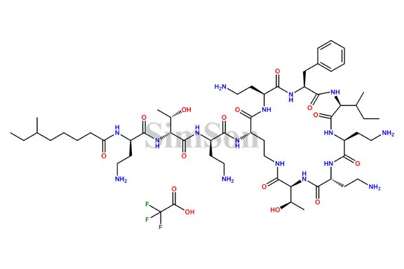 Polymyxin B Impurity 9 Trifluoroacetate