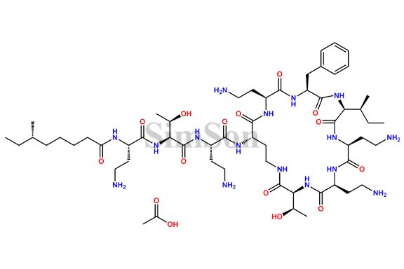 Polymyxin B1-I Acetate