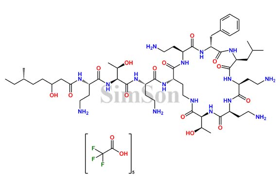 Polymyxin B6 Pentatrifluoroacetate (Mixture of Diastereomers)