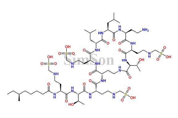 Colistin-1,3,5,9-tetramethanesulfonic A acid