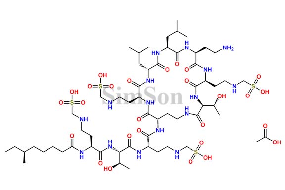 Polymyxin E1 Acetate