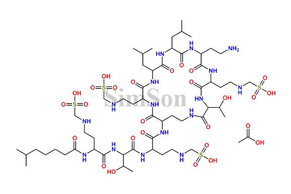 Polymyxin E2 Acetate