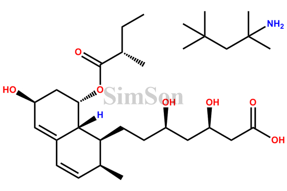 Pravastatin 1,1,3,3-Tetramethylbutylamine