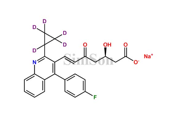 Pitavastatin D5 Sodium
