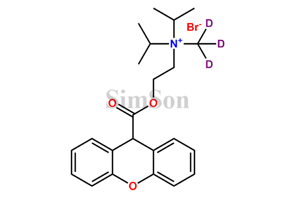 Propantheline D3 Bromide (N-Methyl D3)
