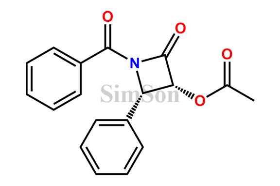 (3R,4S)-1-Benzoyl-3-acetoxy-4-phenyl-2-azetidinone