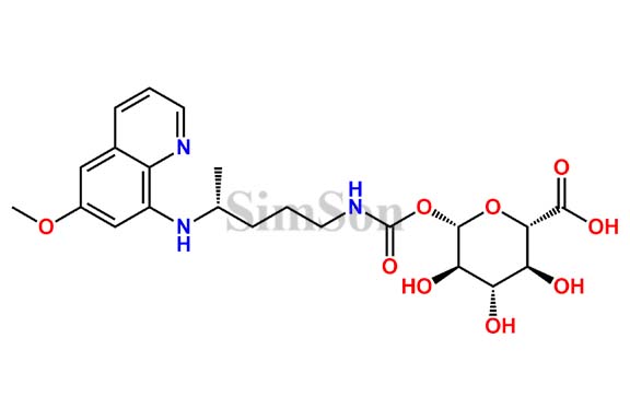 Primaquinecarbamoyl-beta-D-glucuronide