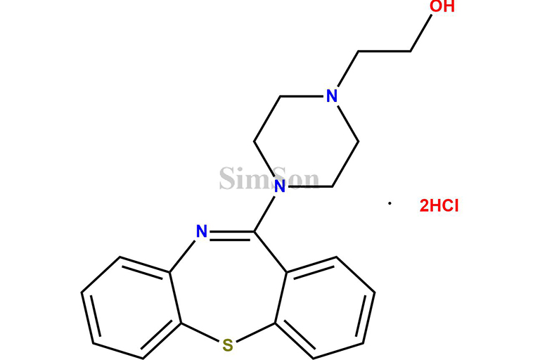 Quetiapine Alcohol Impurity Dihydrochloride Salt