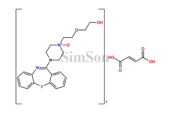 Quetiapine N-Oxide Hemifumarate