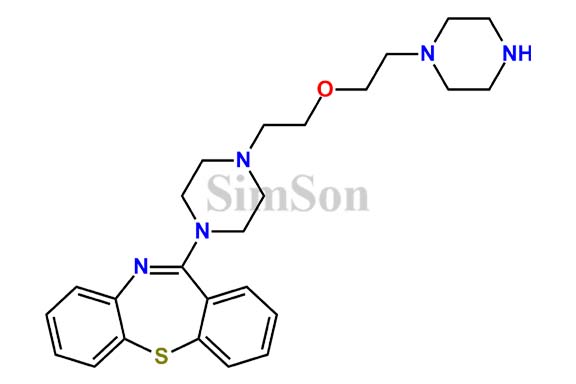 11-[4-[2-[2-(1-Piperazinyl)ethoxy]ethyl]-1-piperazinyl]dibenzo[b,f][1,4]thiazepine