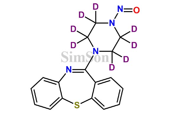 N-Nitroso Quetiapine EP Impurity B D8