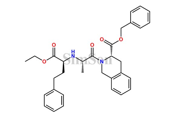 Quinapril benzyl ester