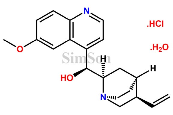 Quinidine, Monohydrochloride, Monohydrate