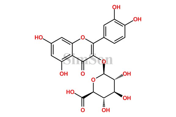 Quercetin 3-O-beta-D-Glucuronide