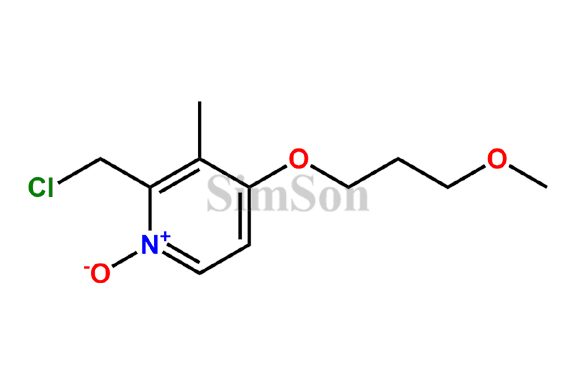 2-(chloromethyl)-4-(3-methoxypropoxy)-3-methylpyridine-1-oxide