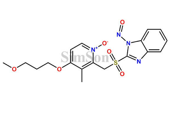N-Nitroso Rabeprazole Sulfone N-Oxide