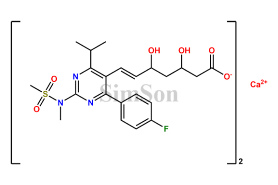 Rosuvastatin EP Impurity B Calcium Salt