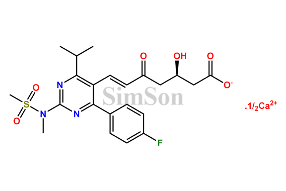 Rosuvastatin EP Impurity C Calcium