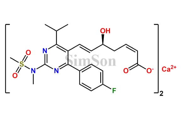 Rosuvastatin EP Impurity K Calcium salt