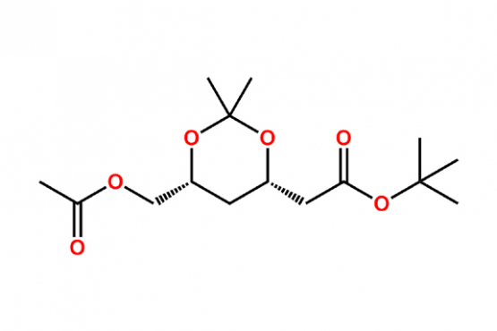 (4S,6R)-6-[(Acetyloxy)methyl]-2,2-dimethyl-1,3-dioxane-4-aceticacid,1,1-dimethylethyl ester
