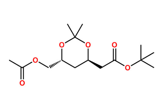 (4R,6R)-6-[(Acetyloxy)methyl]-2,2-dimethyl-1,3-dioxane-4-aceticacid,1,1-dimethylethyl ester