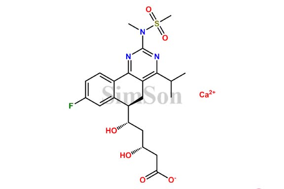 Rosuvastatin FP Impurity B Calcium salt