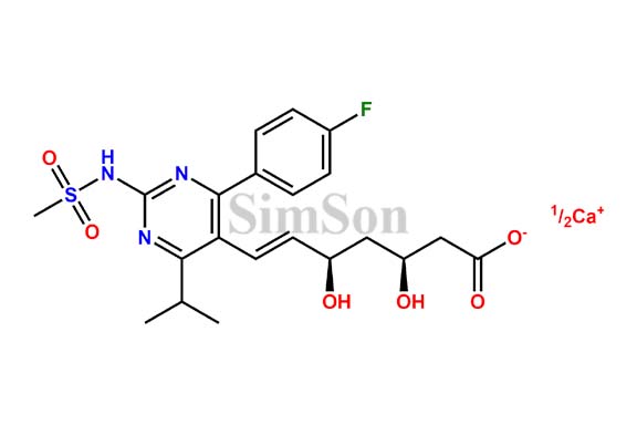 Rosuvastatin N-Desmethyl Calcium Impurity
