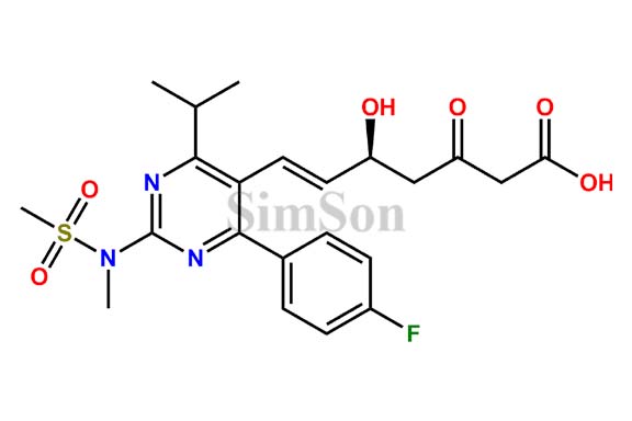 Rosuvastatin 3-Oxo Acid