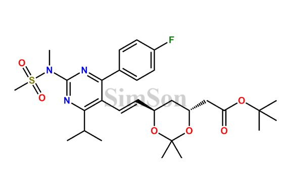 (Rel)Rosuvastatin KSM (4R,6R)-isomer