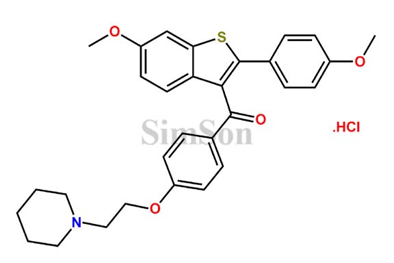 Raloxifene Bismethyl Ether Hydrochloride Salt