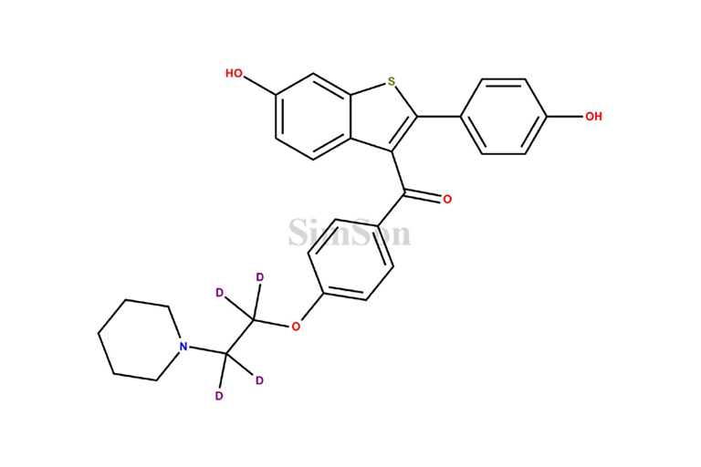Raloxifene D4