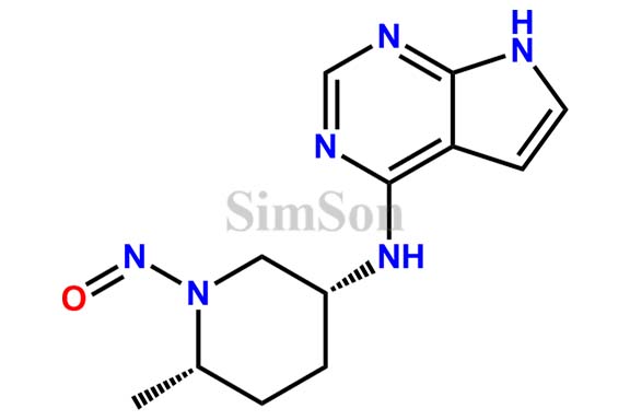 N-Nitroso Ritlecitinib Des Methyl Vinyl ketone Impurity