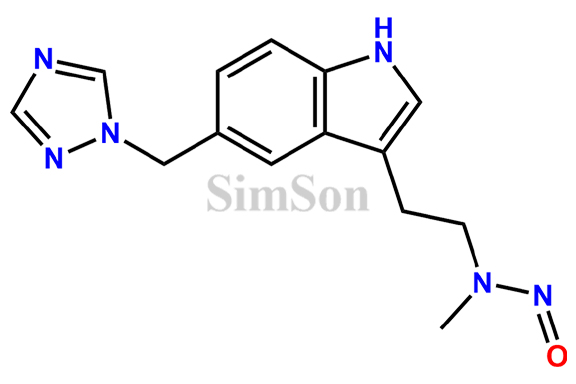 N-Nitroso desmethyl Rizatriptan Impurity