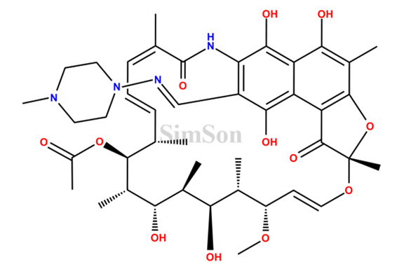 25-Deacetyl-21-acetyl Rifampicin