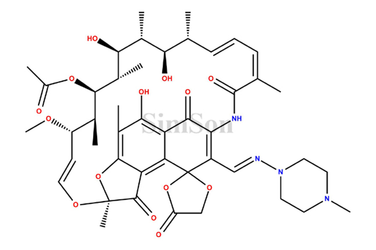 3-[(4-Methyl-1-piperazinyllimino)methyl] Rifamycin O