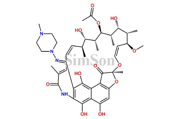 25-Deacetyl-23-Acetyl Rifampicin