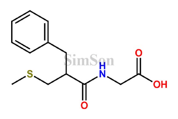 2-(2-benzyl-3-(methylthio)propanamido)acetic acid