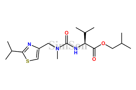 Ritonavir Ureidovaline Isobutyl Ester	