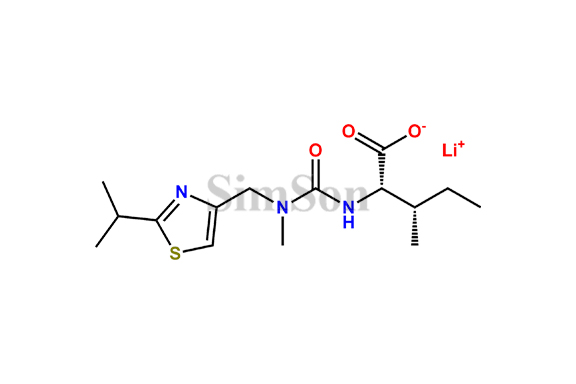 lithium(((2isopropylthiazol-4yl)methyl)(methyl)carbamo yl)-L-isoleucinate
