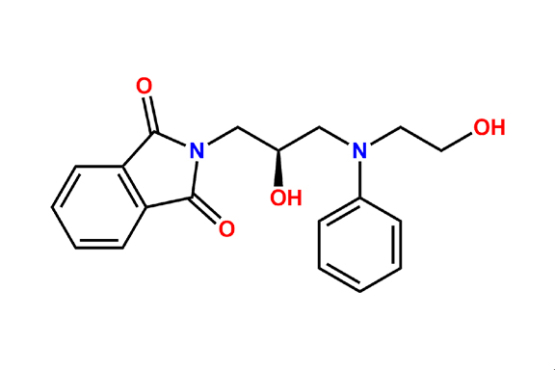 (R)-2-(2-hydroxy-3-((2-hydroxyethyl)(phenyl)amino)propyl)isoindoline-1,3-dione