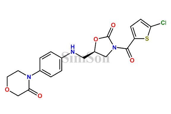 4-[4-[[[(5R)-3-[(5-Chloro-2-thienyl)carbonyl]-2-oxo-5-oxazolidinyl]methyl]amino]phenyl]-3-morpholinone