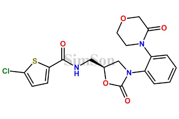 (S)-5-chloro-N-((2-oxo-3-(2-(3-oxomorpholino)phenyl)oxazolidin-5-yl)methyl)thiophene-2-carboxamide