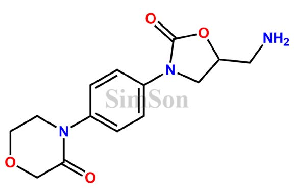 4-(4-(5-(aminomethyl)-2-oxooxazolidin-3-yl)phenyl)morpholin-3-one