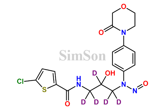 Rivaroxaban N-Nitroso Amide-D5