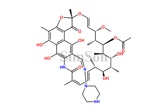 Des-Cyclopentyl Rifapentine