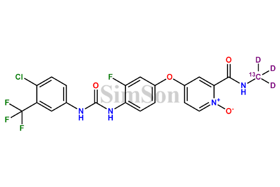 Regorafenib-13C-d3 N-Oxide