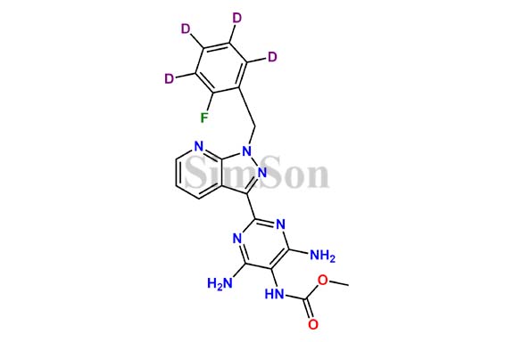 N-Desmethyl Riociguat-D4
