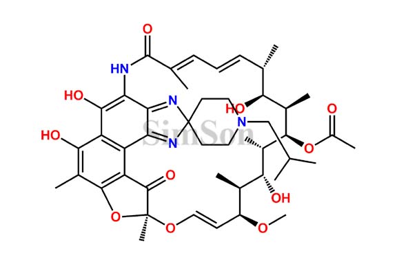 25-O-Deacetyl-23-O-acetyl Rifabutin