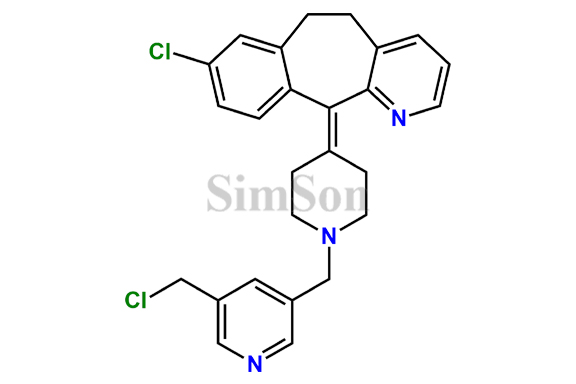 8-chloro-11-(1-((5-(chloromethyl)pyridin-3-yl)methyl)piperidin-4-ylidene)-6,11-dihydro-5H-benzo[5,6]cyclohepta[1,2-b]pyridine