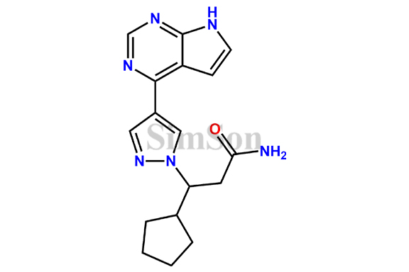 Rac-Ruxolitinib Amide